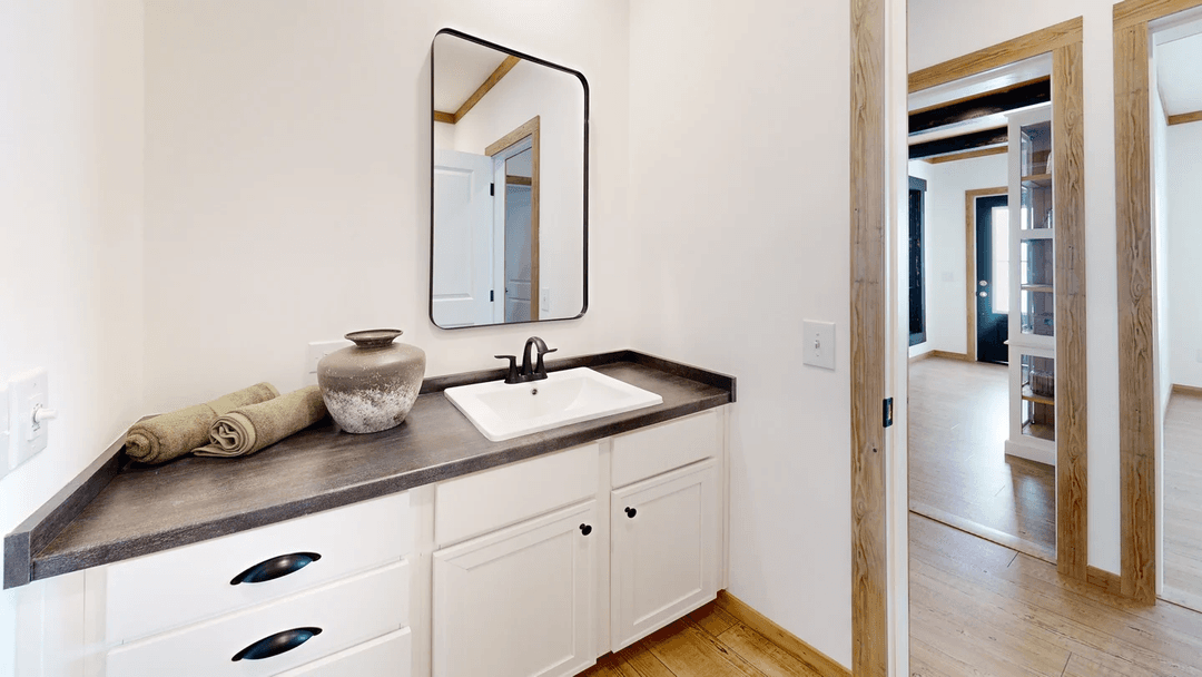 The reed bathroom home features