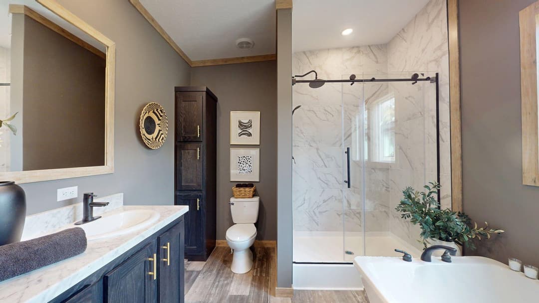 The keystone bathroom home features