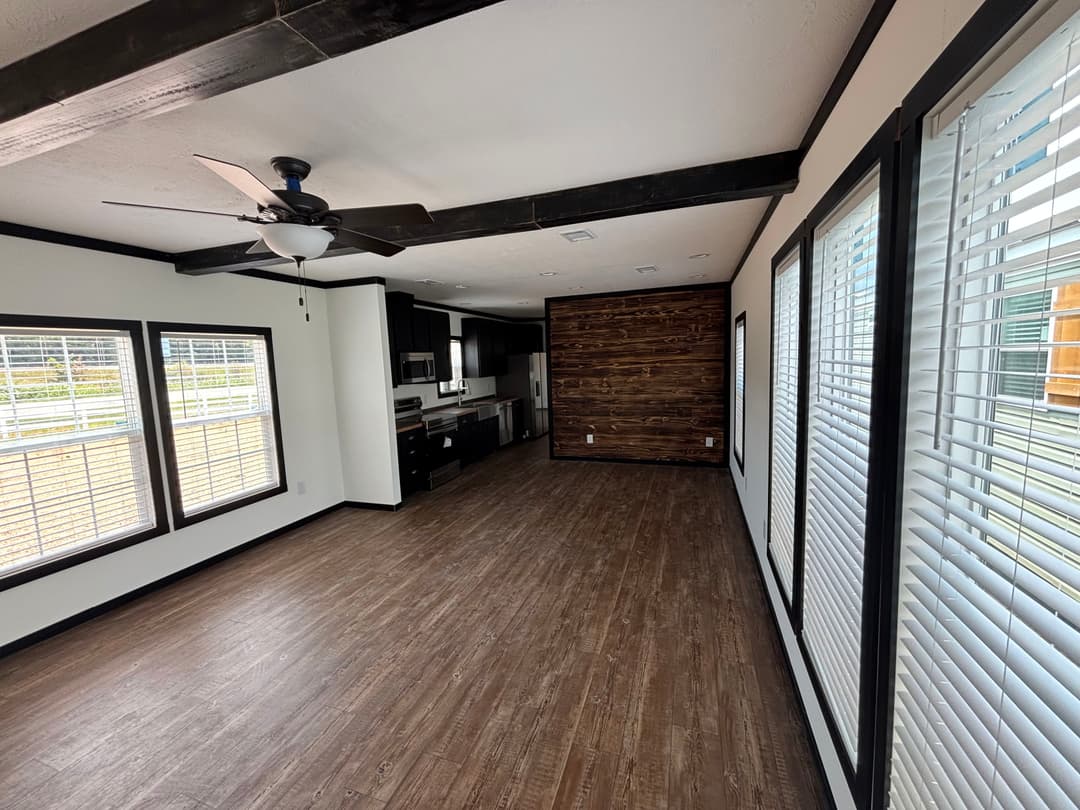 The walsh interior home features