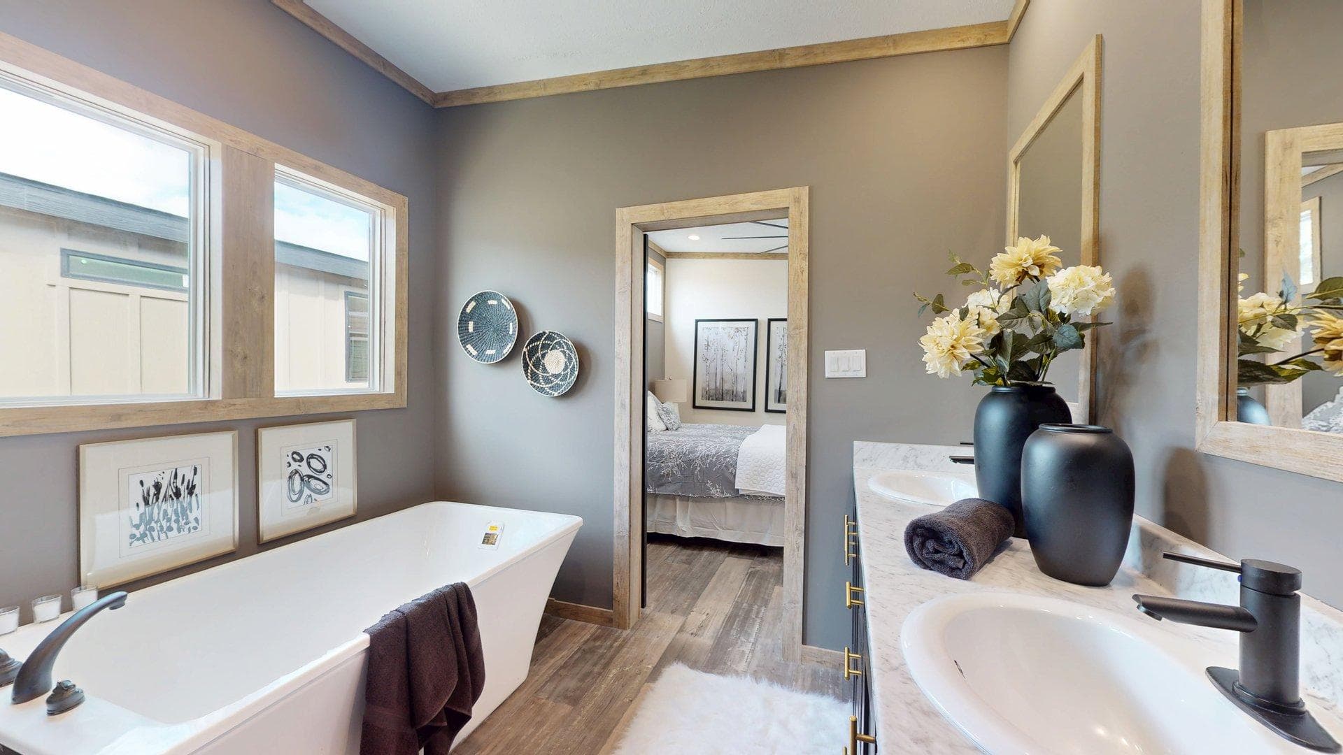 The keystone bathroom home features