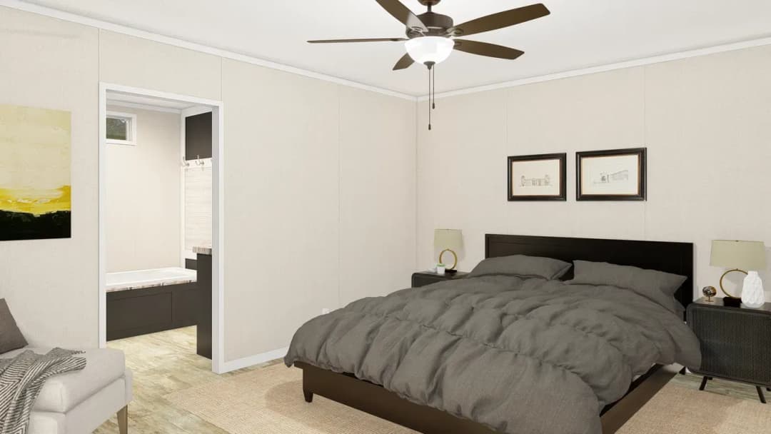 Grand living 76b bedroom home features