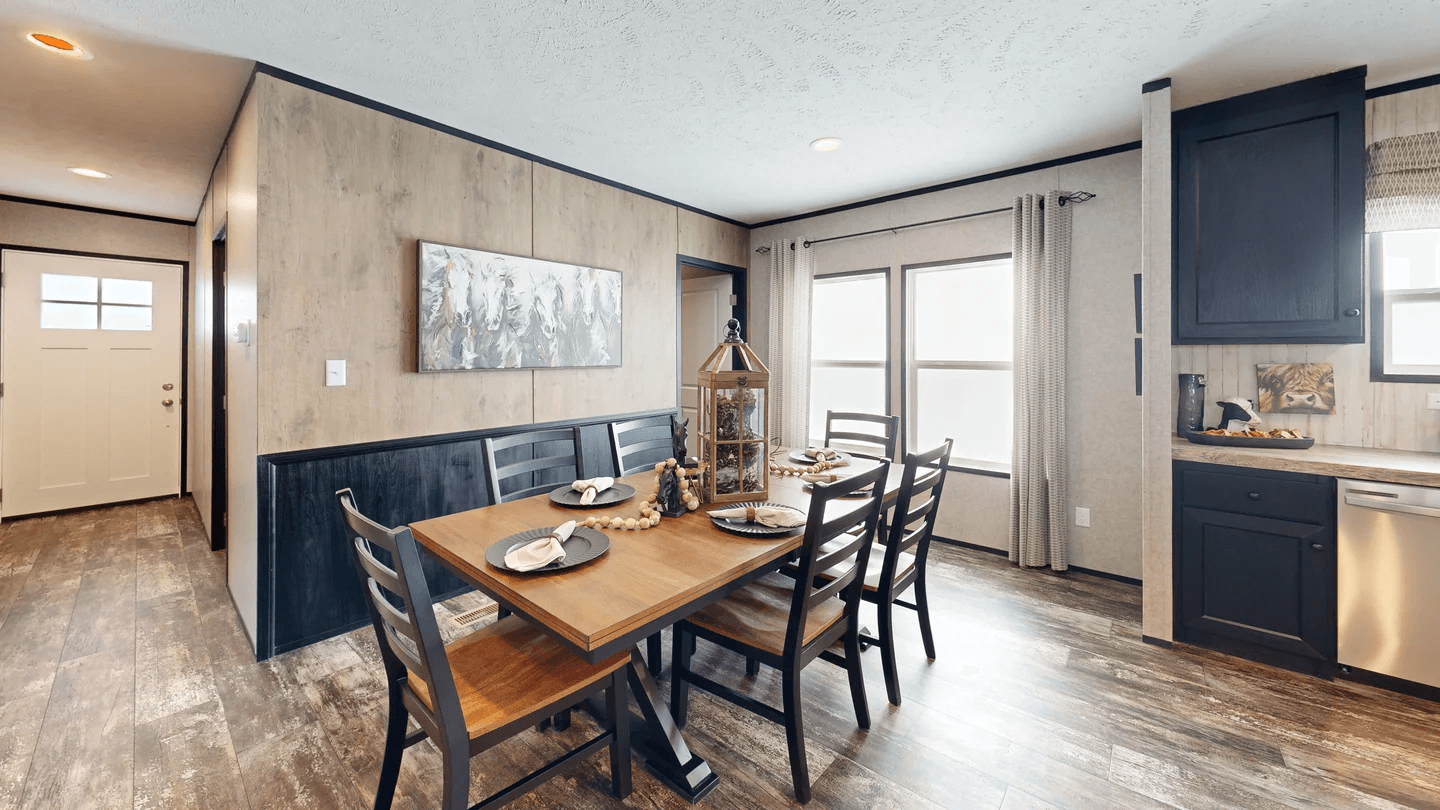 Tributary interior home features