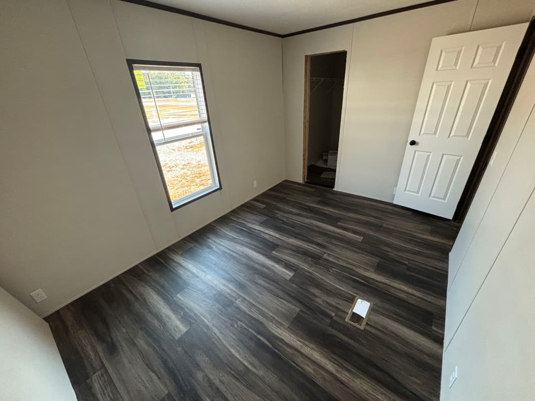 Southern farmhouse bedroom home features