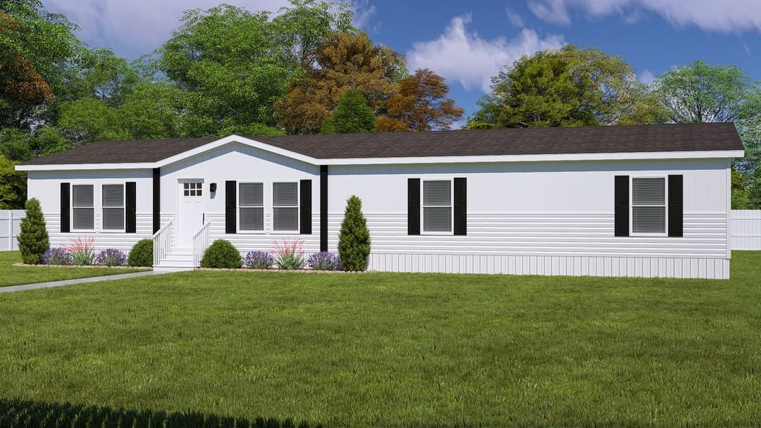 Crockett exterior home features