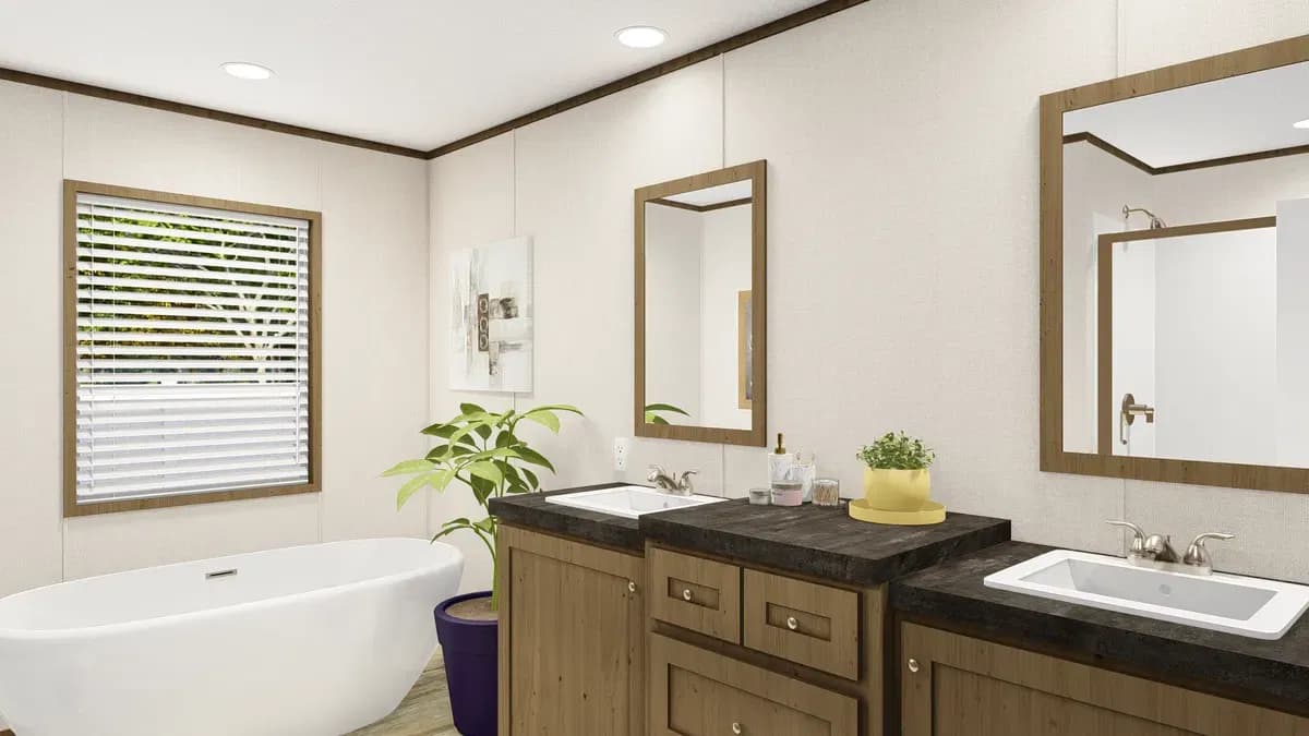 Grand living 64 bathroom home features
