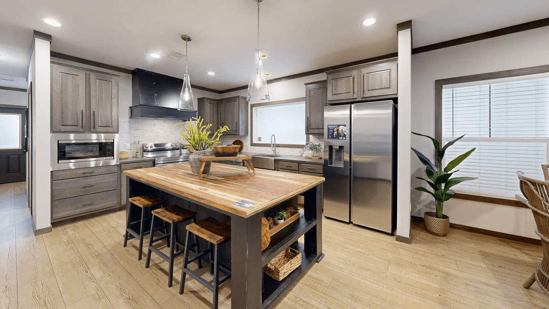 The keep kitchen home features