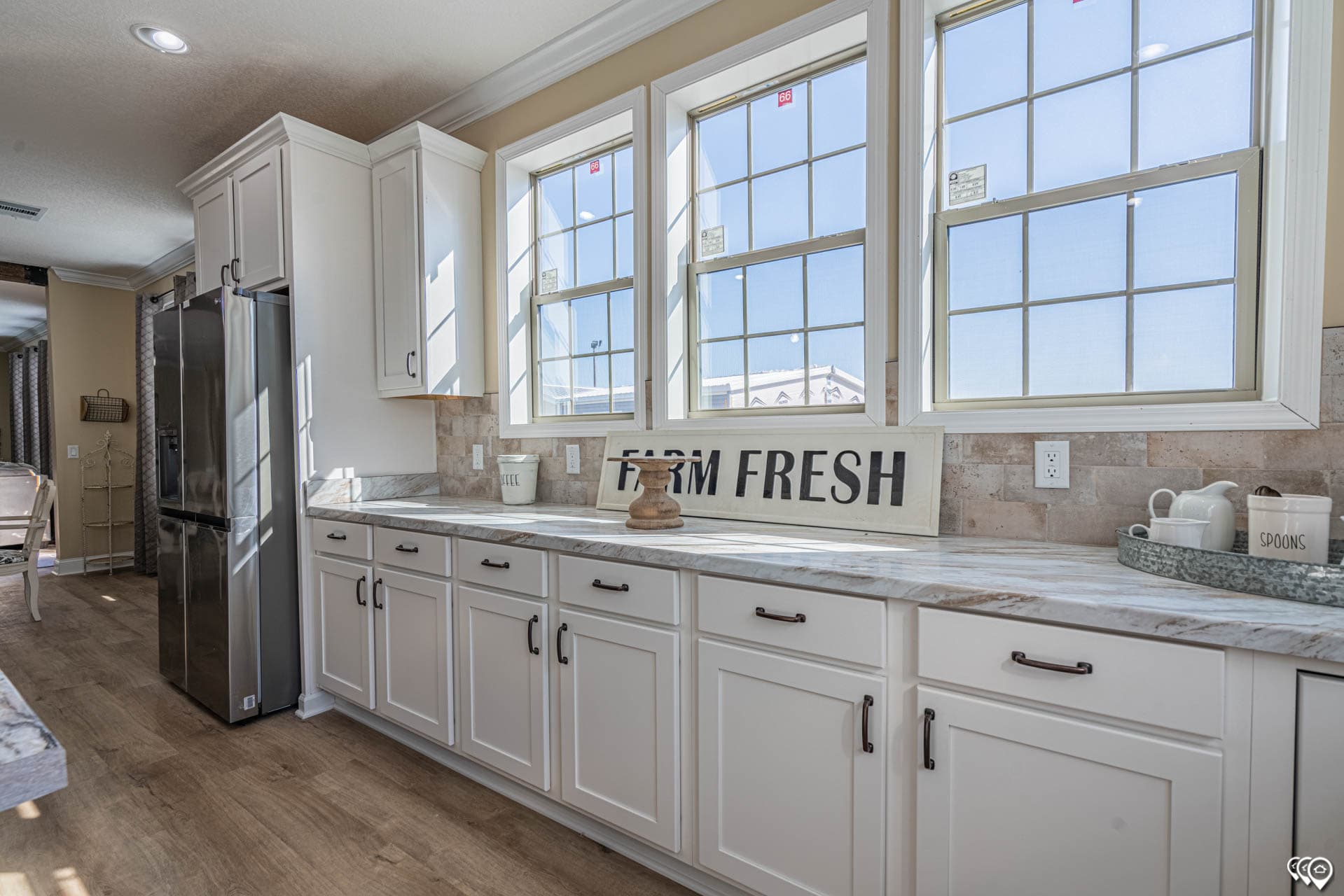 Woodland kitchen home features