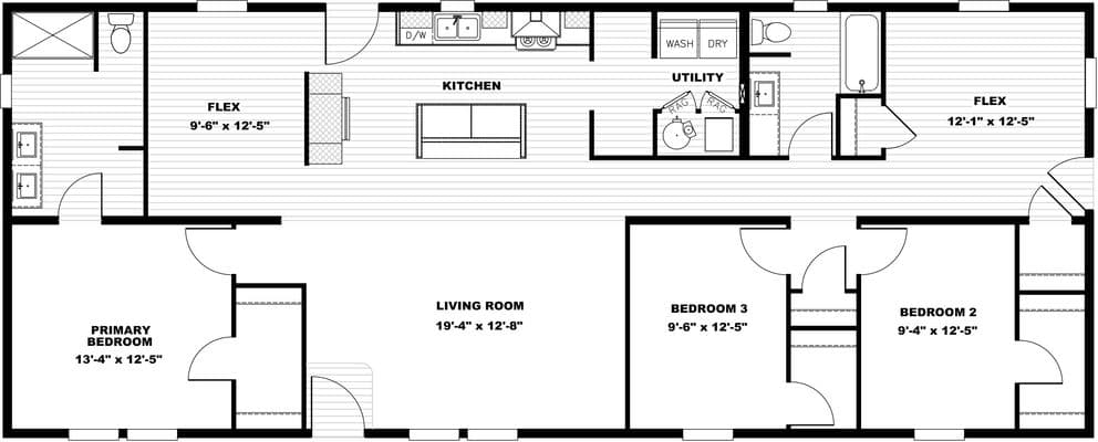 Rocket man floor plan home features