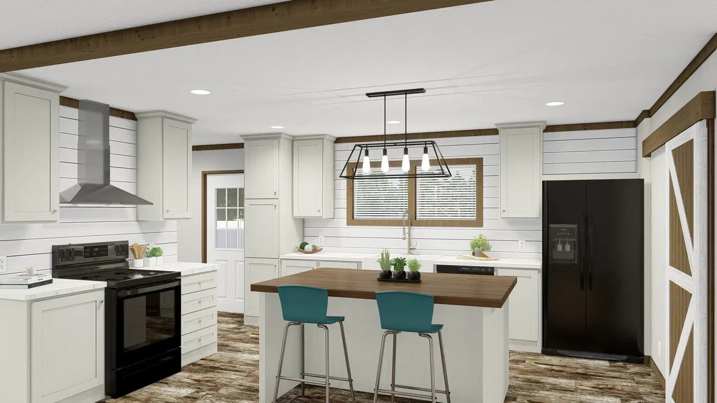 Homestead breeze kitchen home features