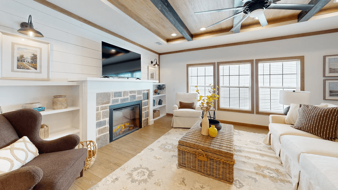 The reed interior home features