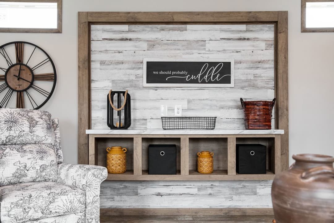 The marion interior home features