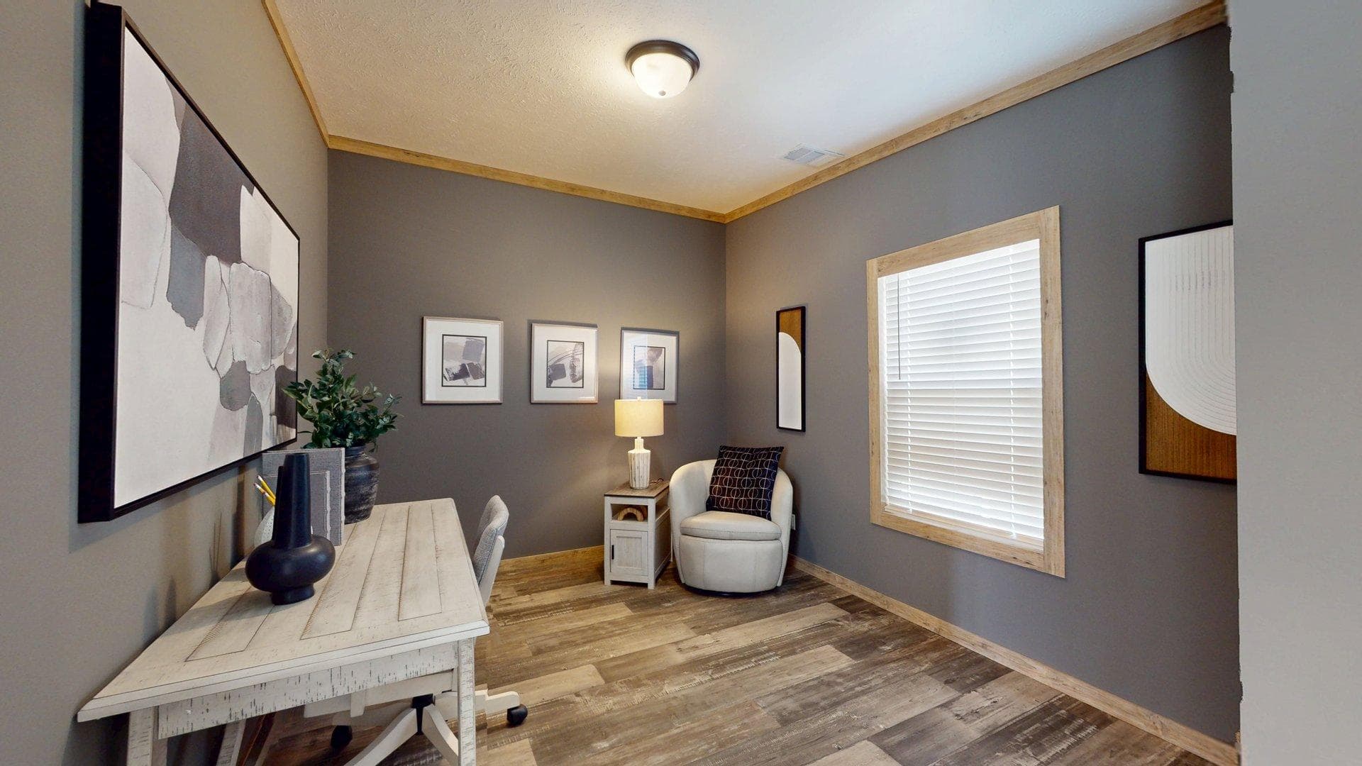 The keystone interior home features