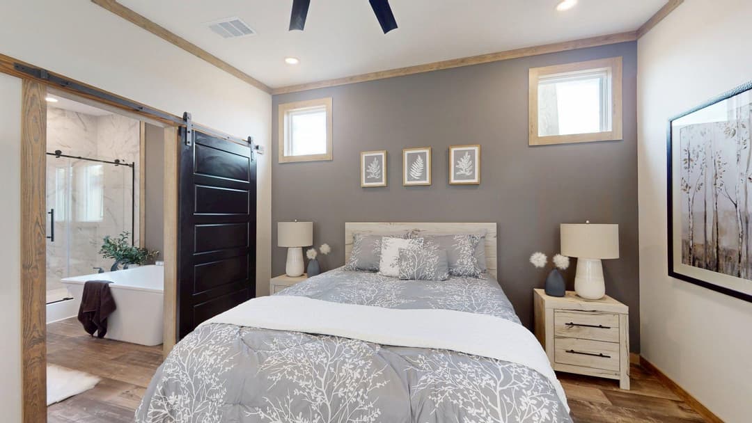 The keystone bedroom home features