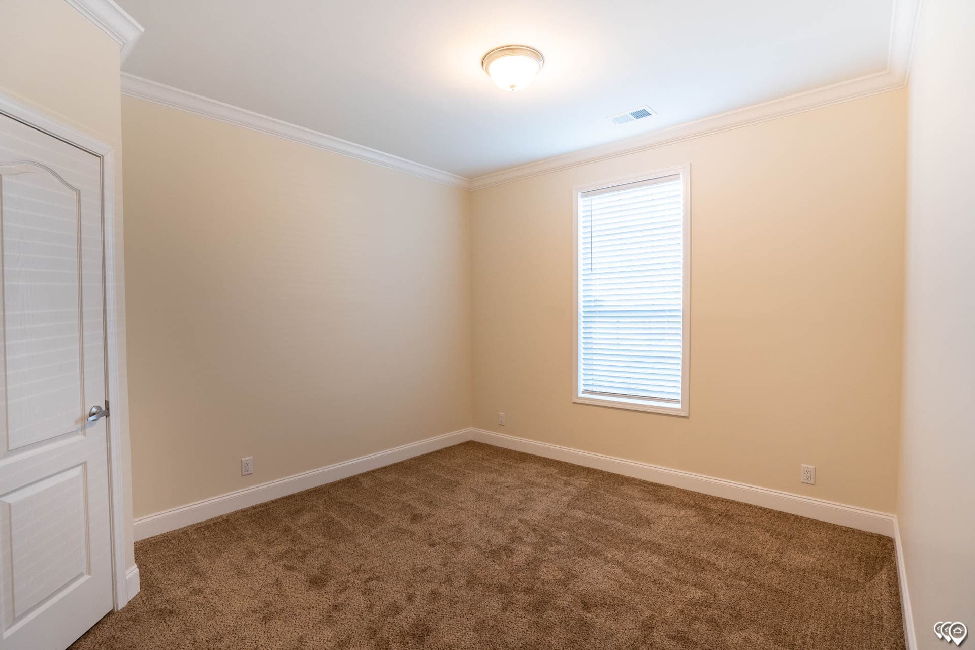 The riverview interior home features