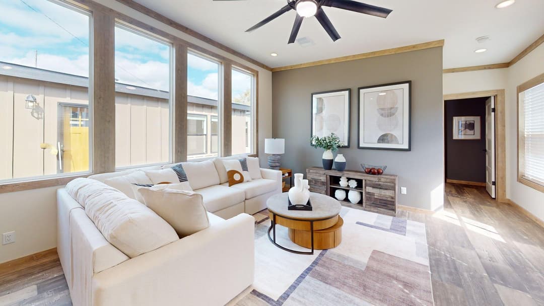 The keystone interior home features
