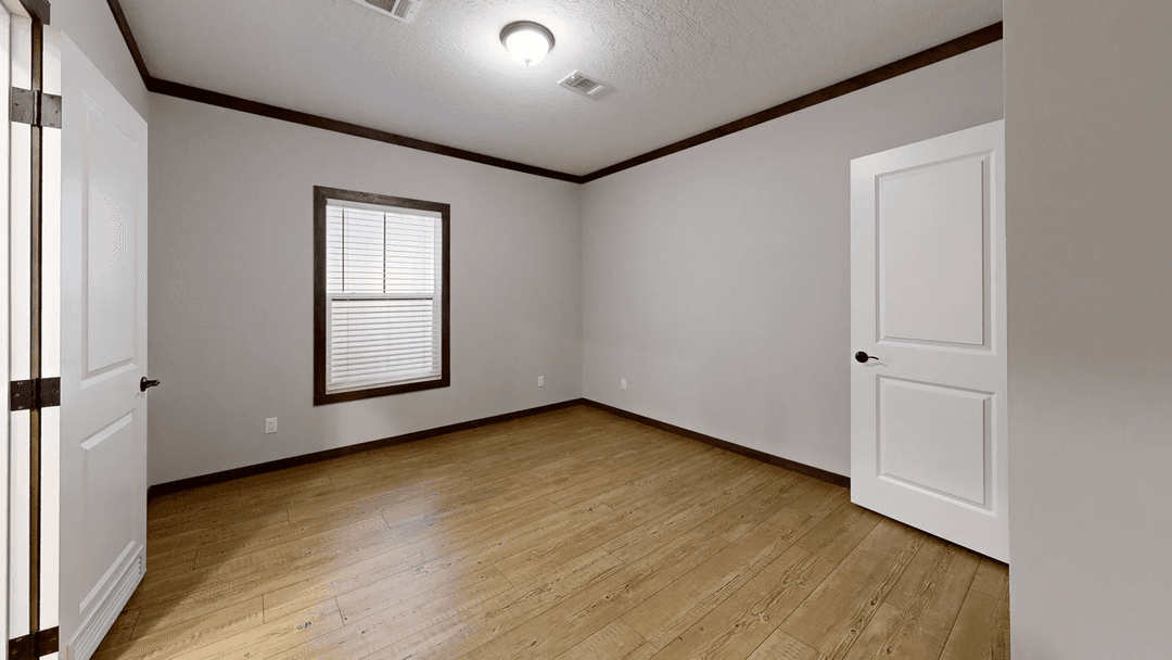The keep bedroom home features