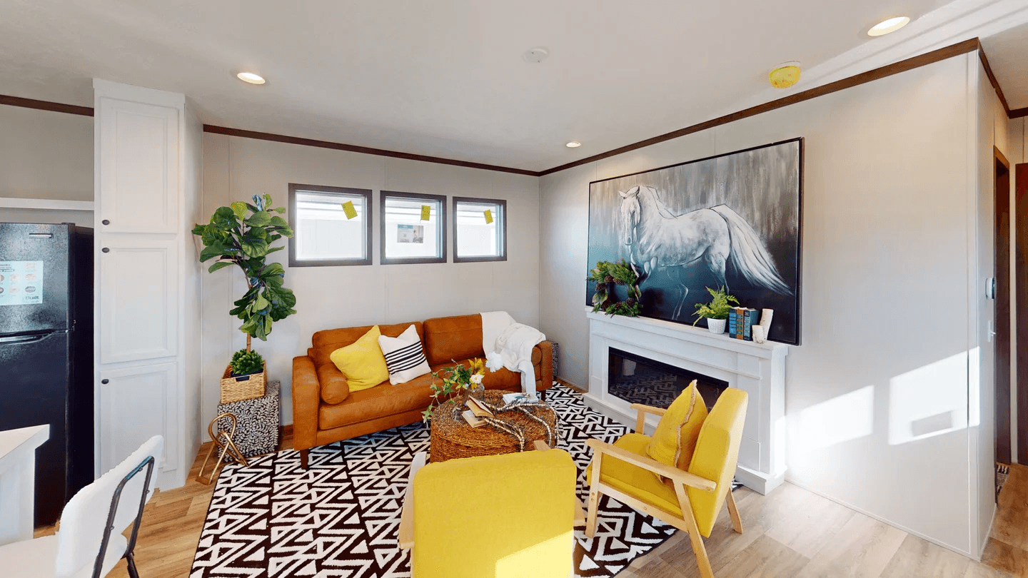 Spirit hero and interior home features