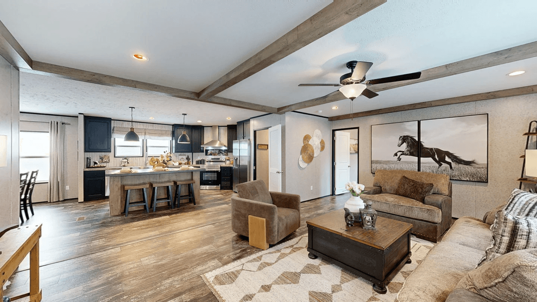 Tributary hero and interior home features