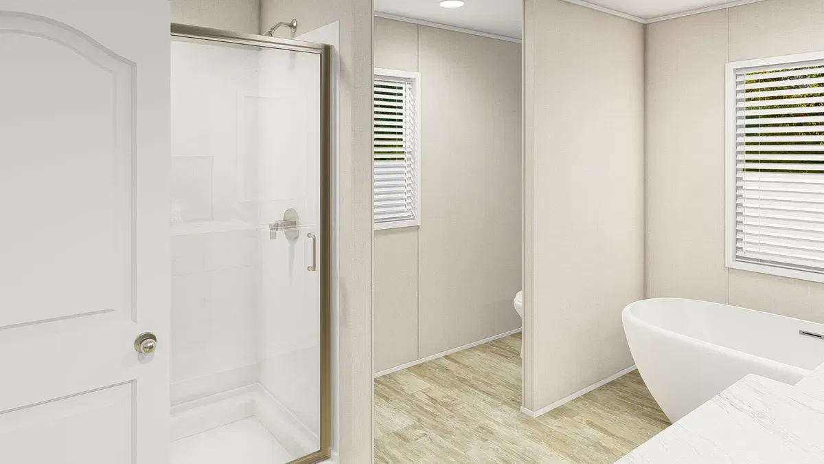 Grand living 76 bathroom home features