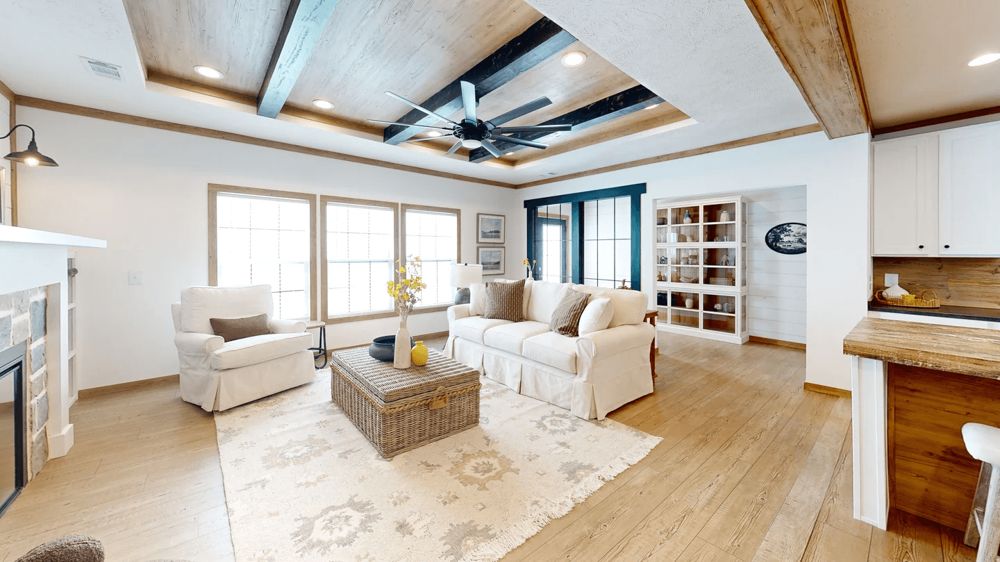 The reed interior home features
