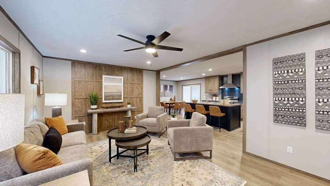 Sevier hero and interior home features