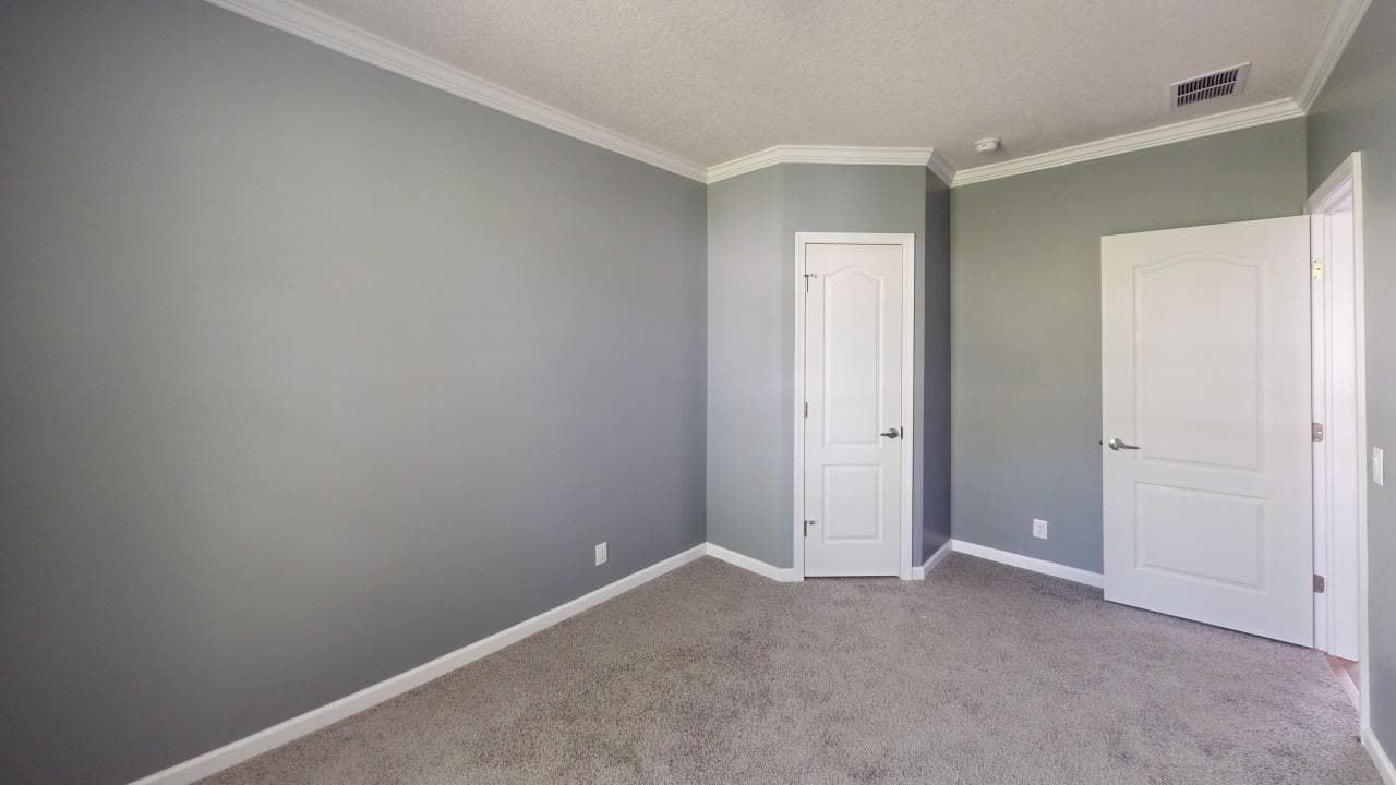 The riverview bedroom home features