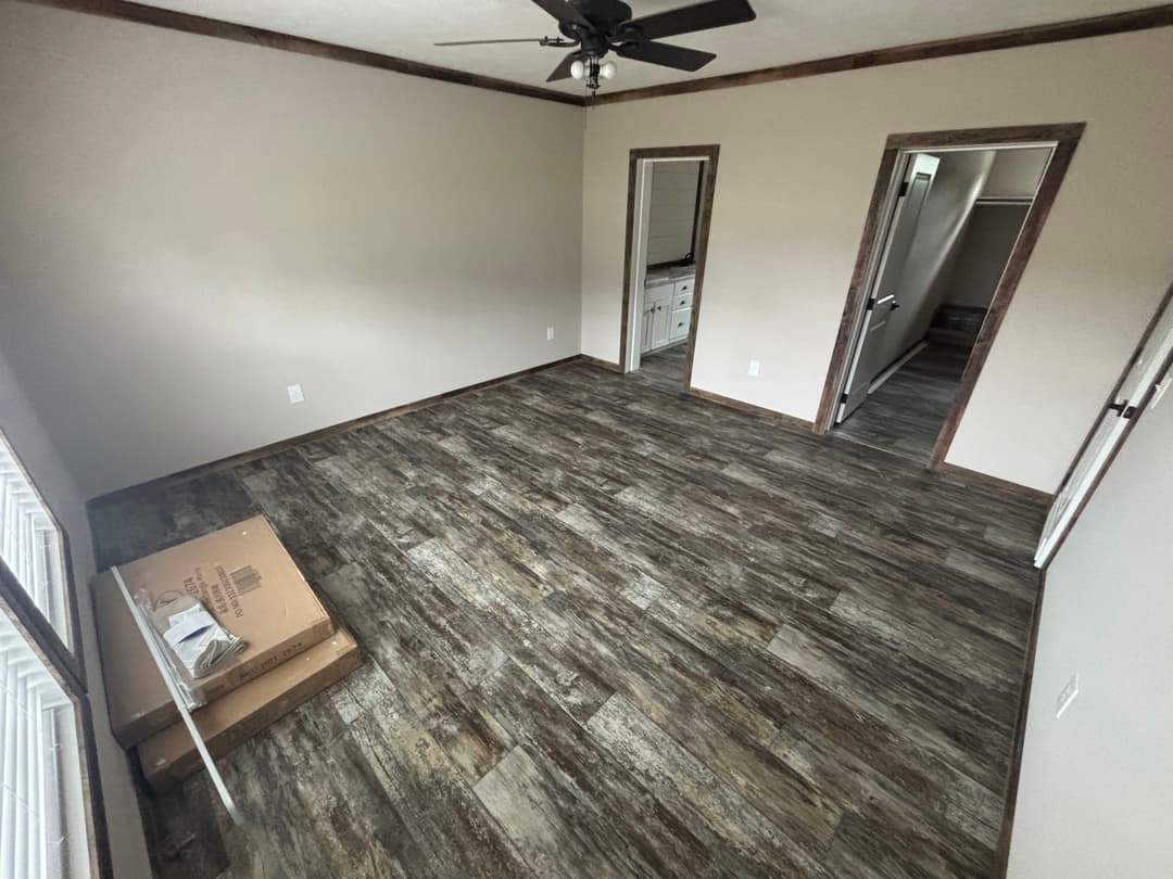 The jefferson bedroom home features