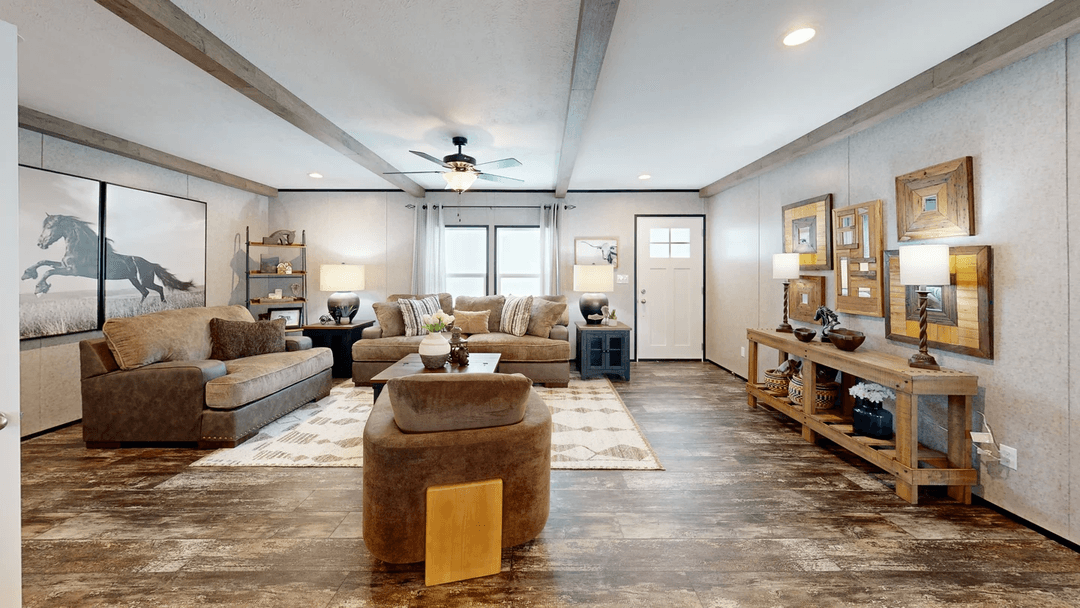 Tributary interior home features