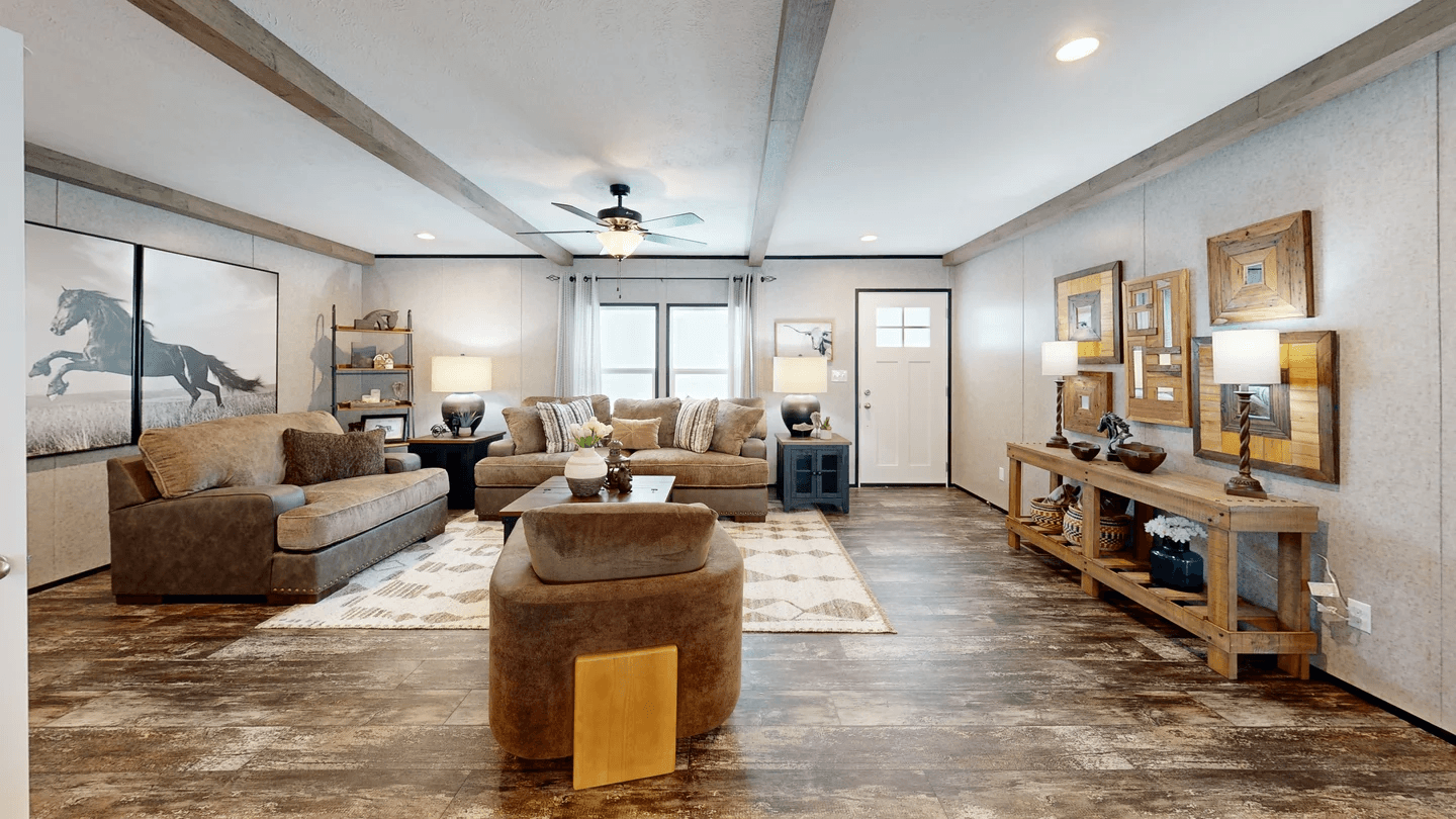 Tributary interior home features
