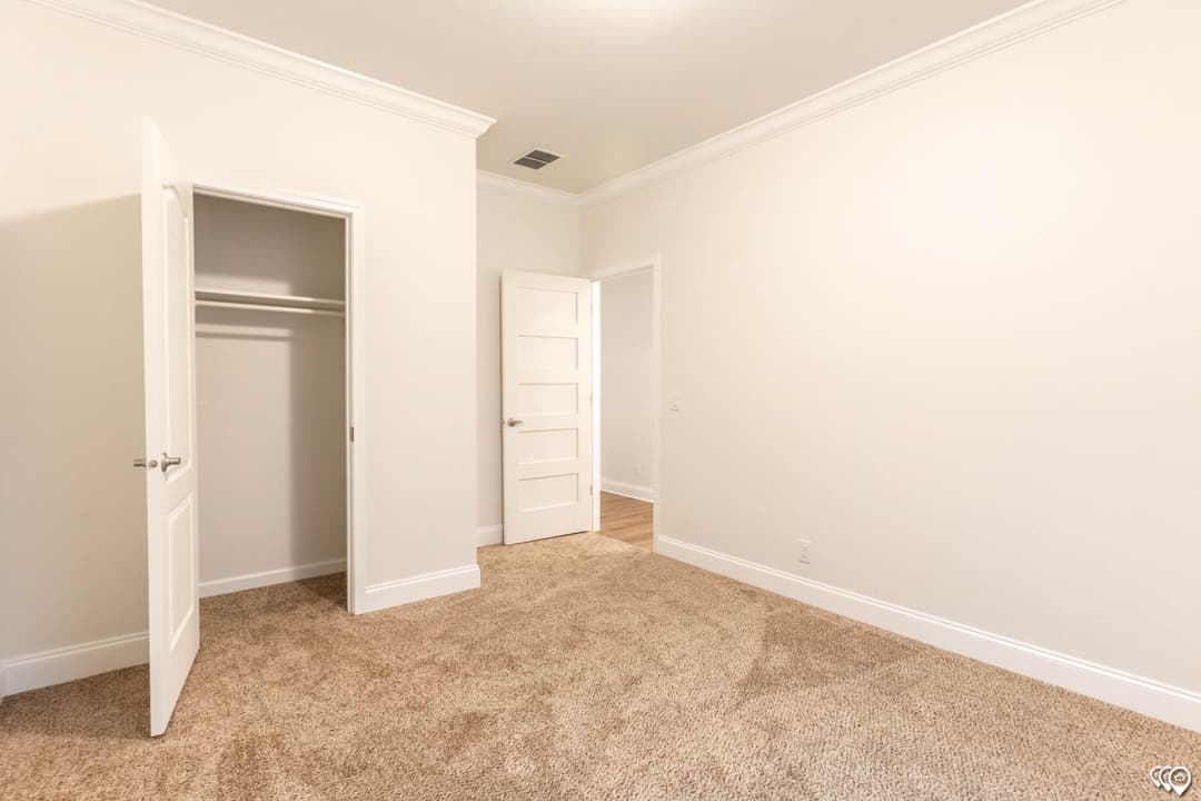 The shoreline bedroom home features