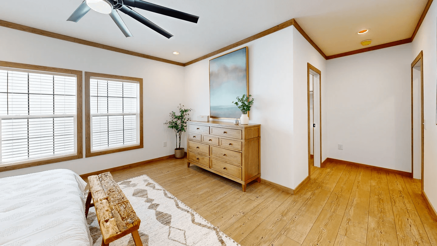 The reed bedroom home features