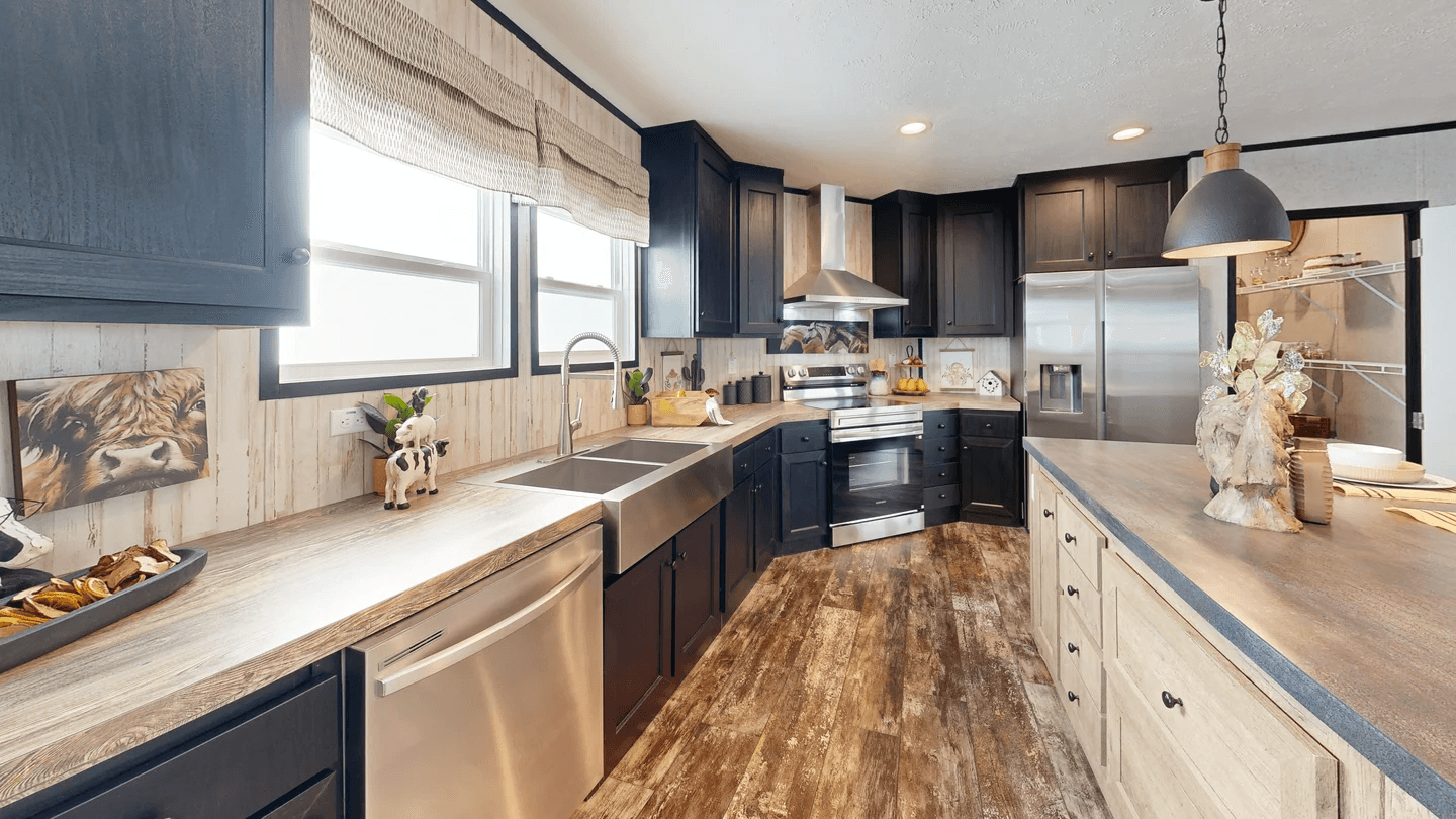 Tributary kitchen home features