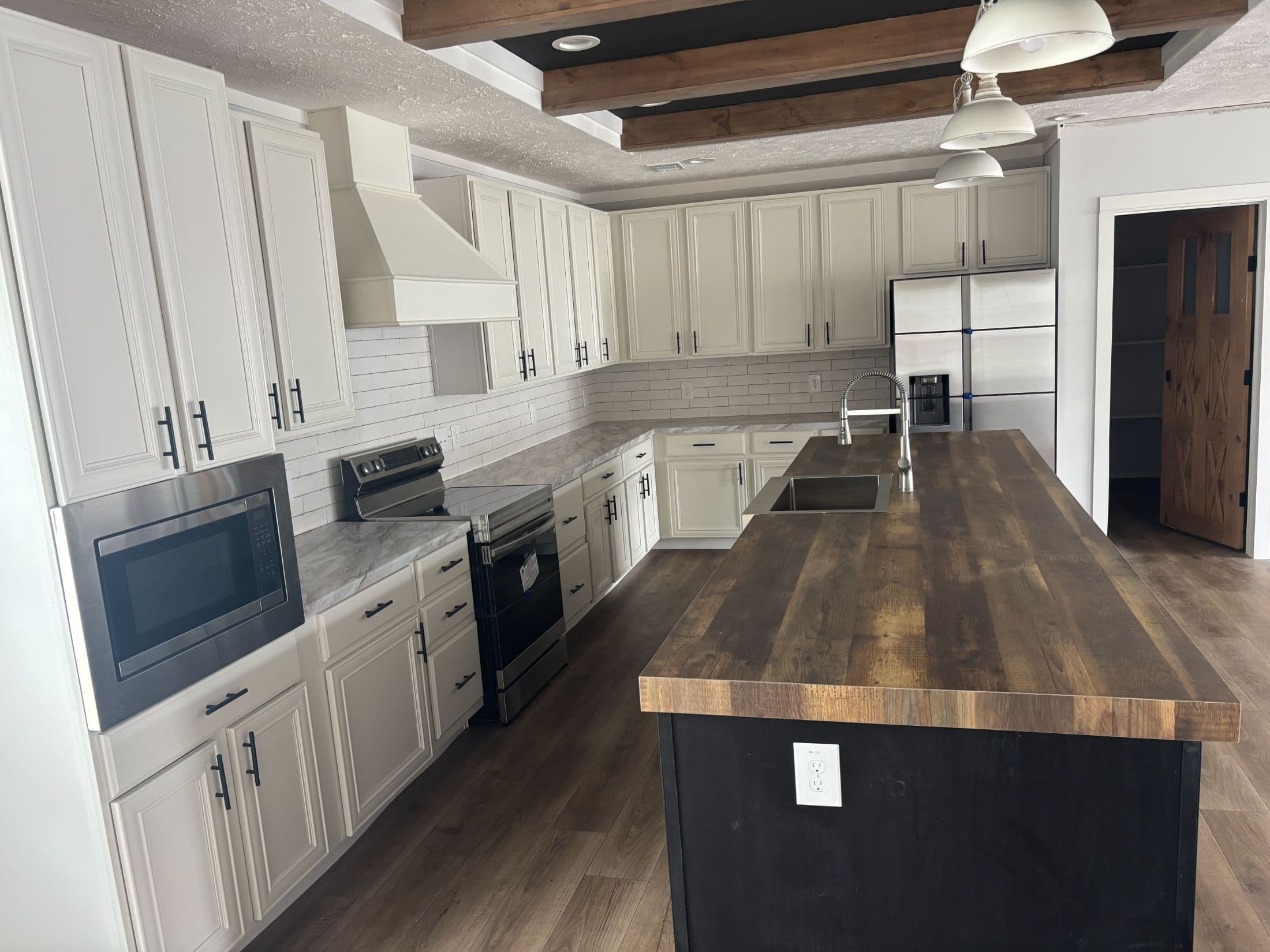 The magnolia kitchen home features