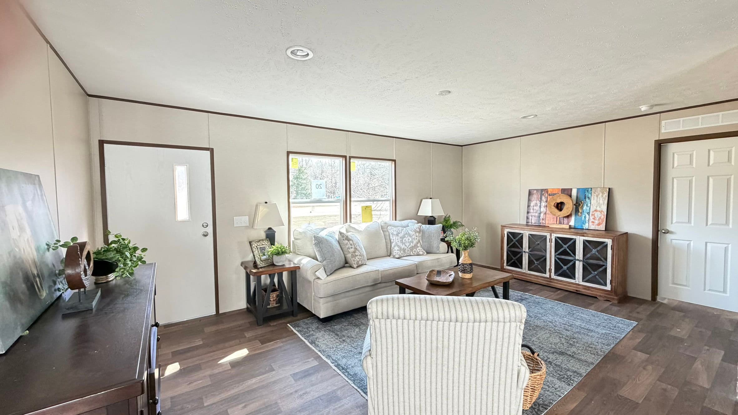 Redwood interior and hero home features