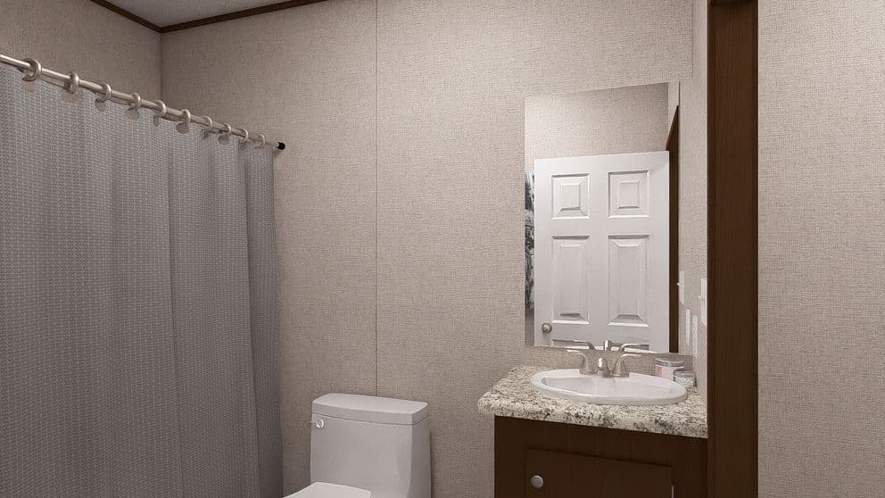 Oak  bathroom home features