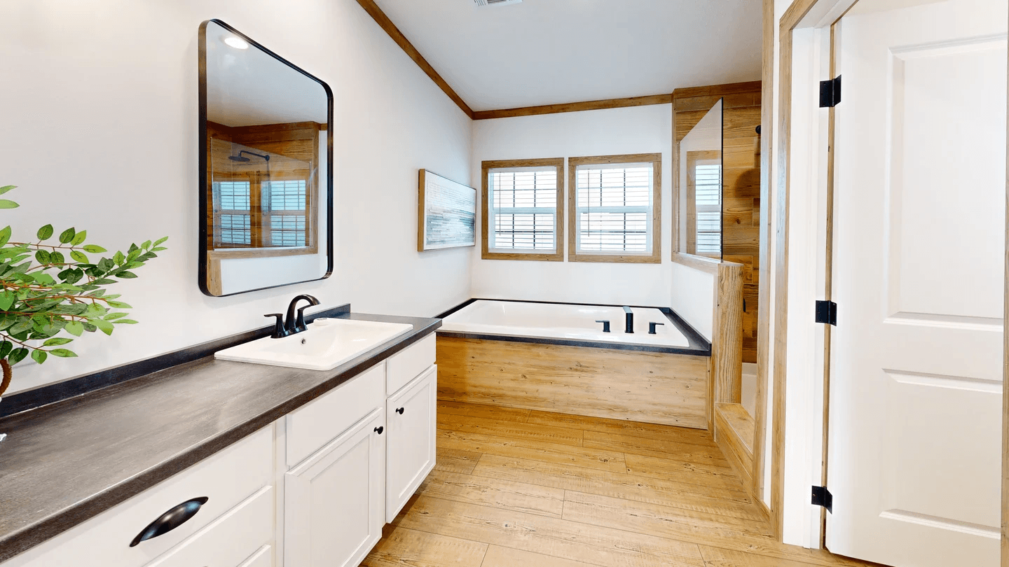 The reed bathroom home features