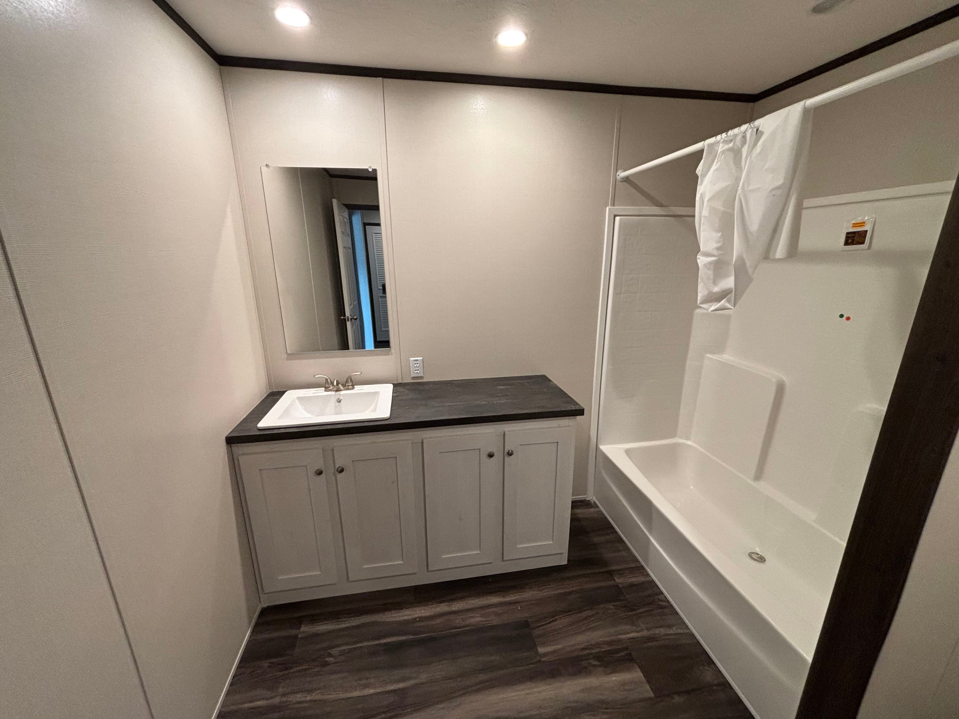 Impact bathroom home features