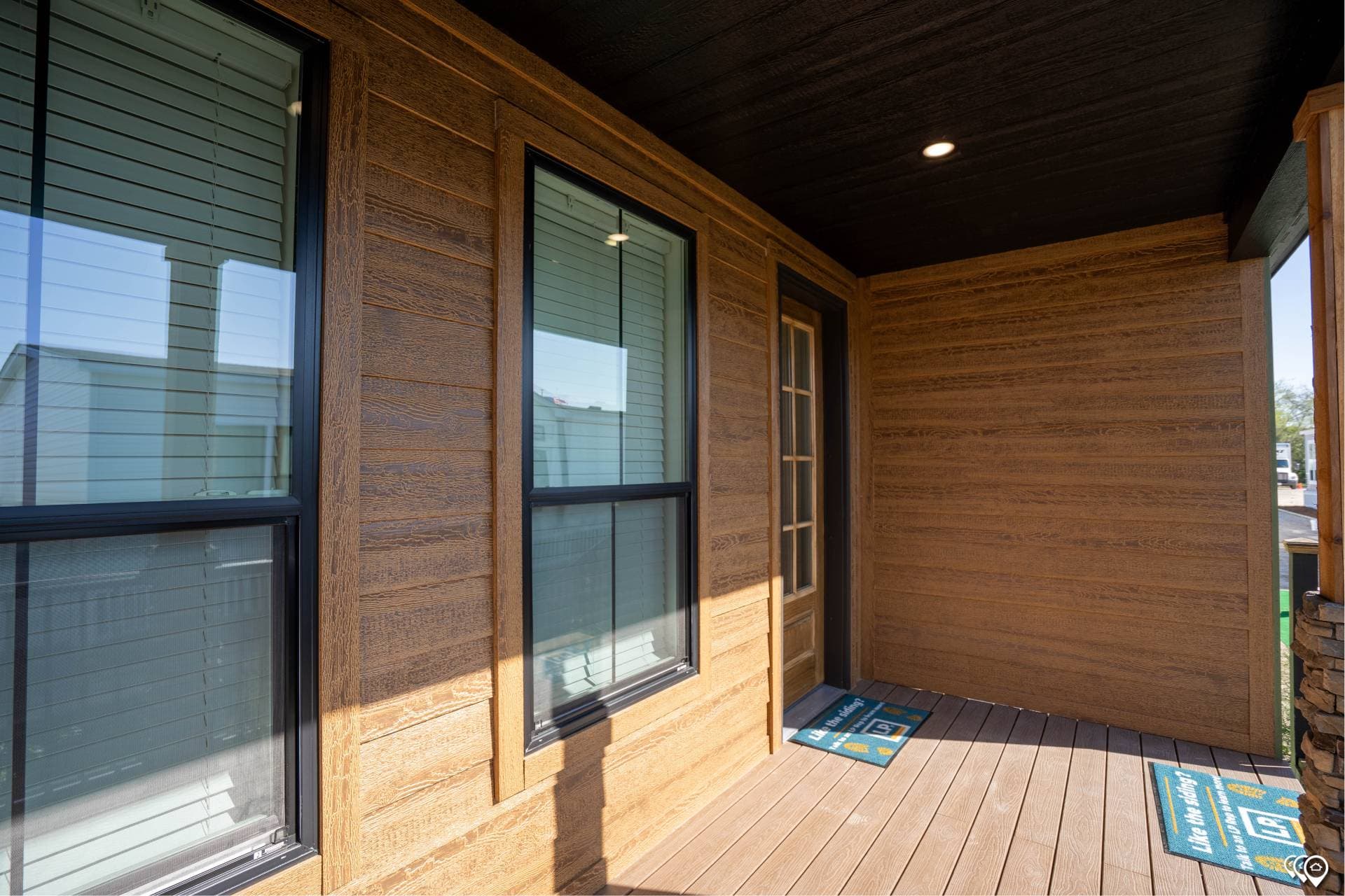 The piney branch elevation and exterior home features