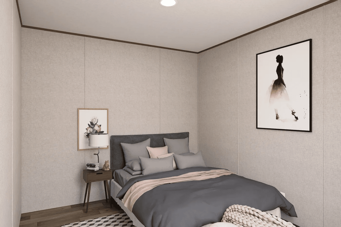 Tulip bedroom home features