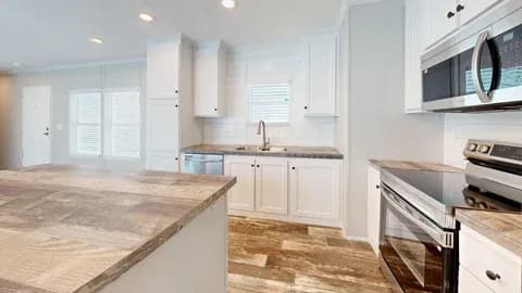 The willow kitchen home features