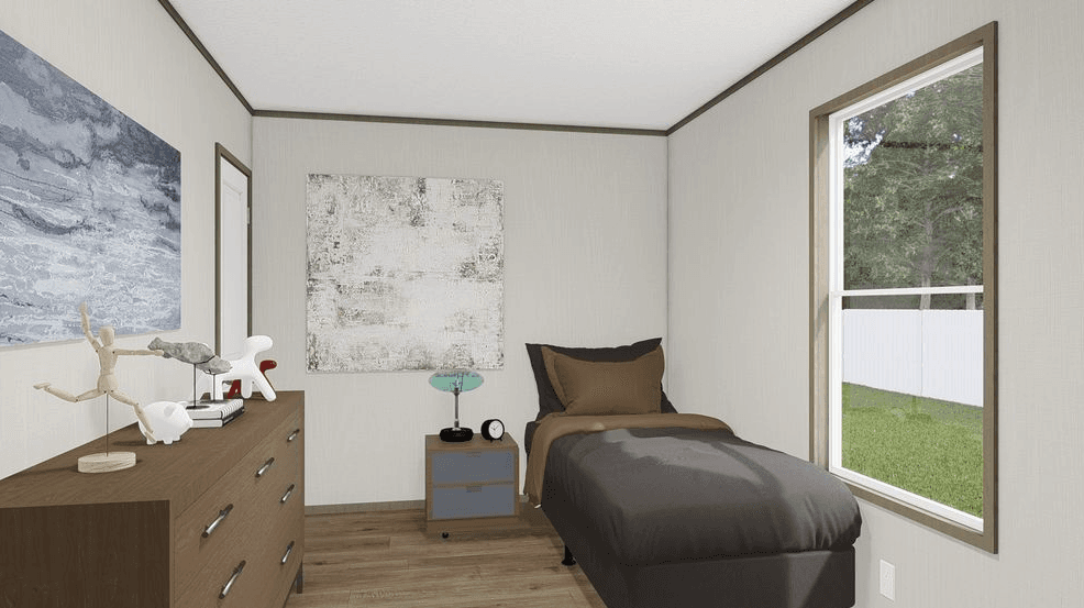 Hudson bedroom home features