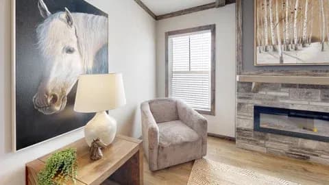 The jackson interior home features