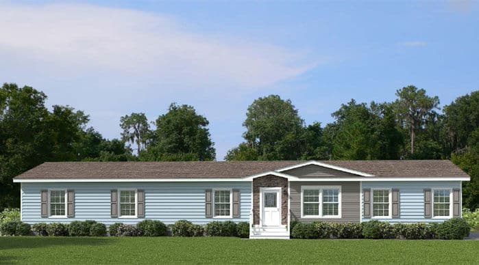 Lauderdale hero, elevation, and exterior home features