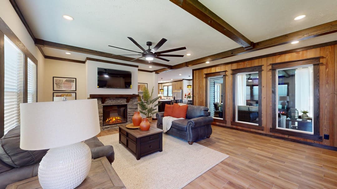 Mountain laurel hero and interior home features