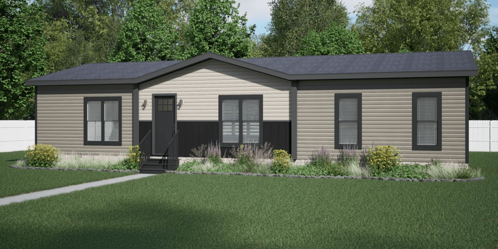 Mountain view hero and elevation home features