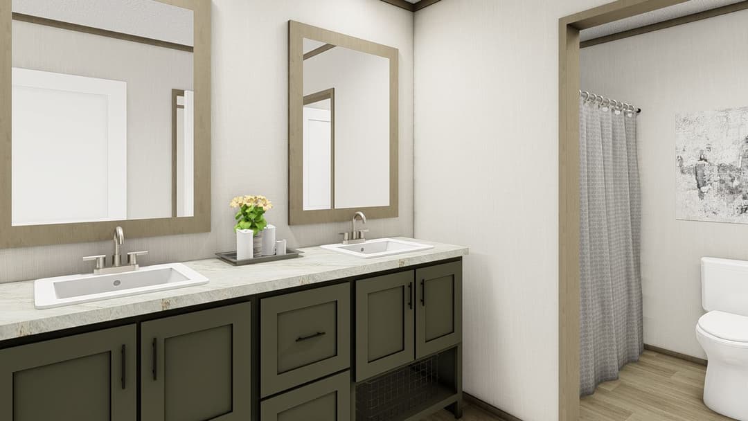 Snowcap bathroom home features