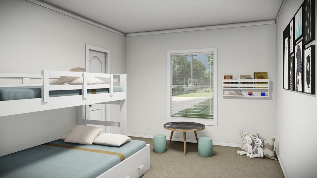 The parker bedroom home features