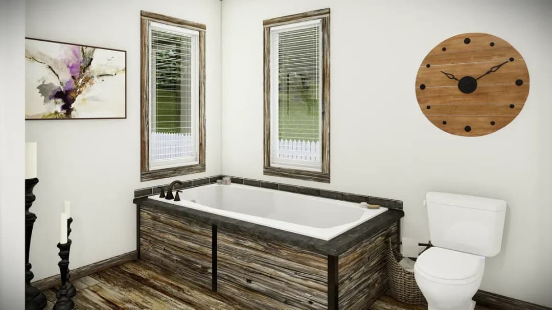 The sumner bathroom home features