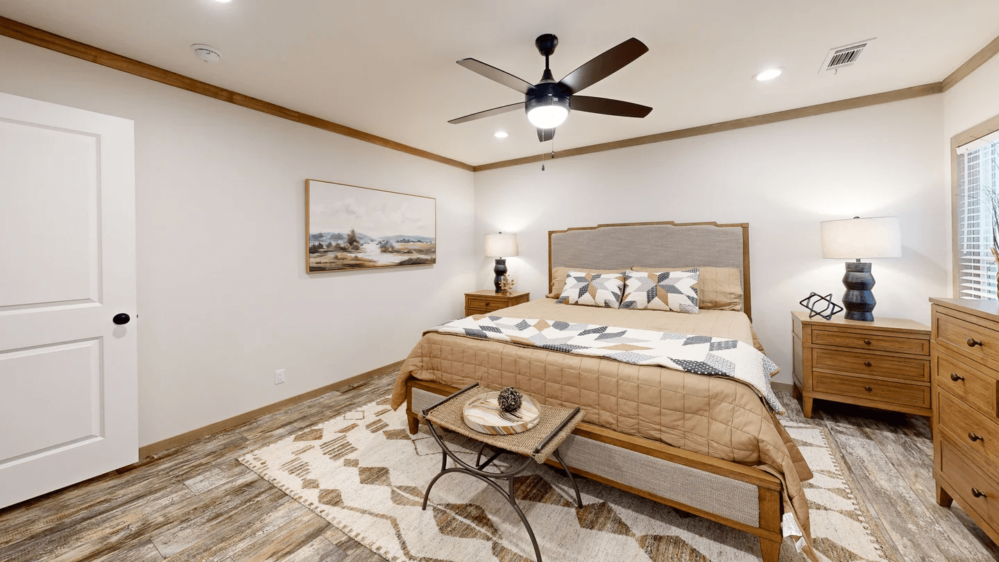 Boujee premier bedroom home features