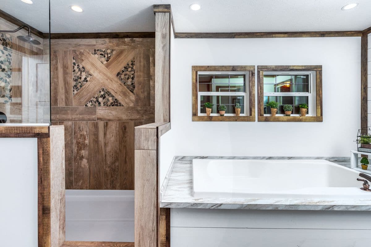 The liza jane bathroom home features